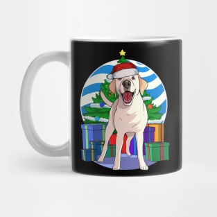 Labrador Retriever Dog Cute Santa Christmas Gift Mug